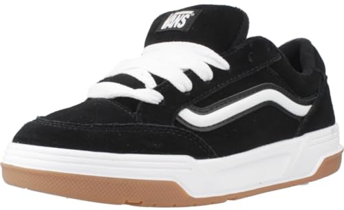 Vans Hylane (Big Kid) Children's sneakers Unisex, Black White Rubber, 24.5 cm