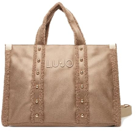 Liu Jo Shopper Schultertasche Tote Bag Naturale taupe