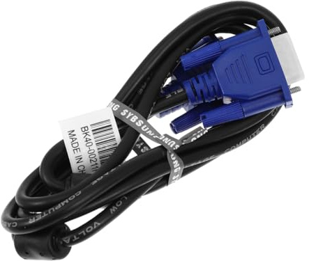 MERRYHAPY 2 Piezas Cable Vga de Adaptador Multifuncional para Monitor y Proyector Resistente y Compatible con Computadora Portátil Conexión Svga