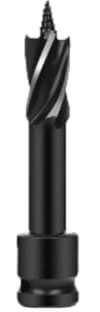 Short Hex Shank Spade Drill Bit 16mm x 105mm for Impact Wrenches - High Carbon Steel Wood Boring Tool