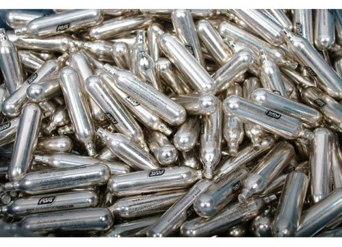 Impeccable Culinary Objects (ICO) Steel, Airsoft - Lote de 25 recambios CO2 estándar 0.12G