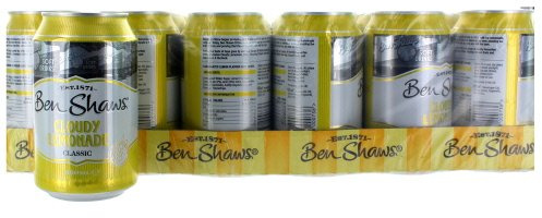 Ben Shaws Lemonade x 330ml, CLOUDY LEMON, 24 count