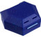 Zahnspangenbox mit Kordel Blau mit Glitzer