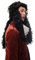 WIG ME UP - 90921-ZA103 Perücke Herren Karneval Barock Renaissance Adliger Lord Prinz König Louis XIV Ludwig Schwarz Lang Locken 70 cm