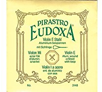 VIOLIN EUDOXA STARK E SLG STAHL/ALU
