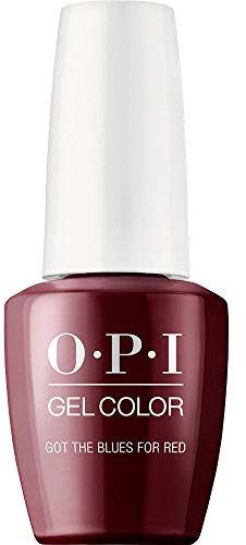 OPI GelColor, Got the Blues for Red, Red Gel Nail Polish, 0.5 fl oz