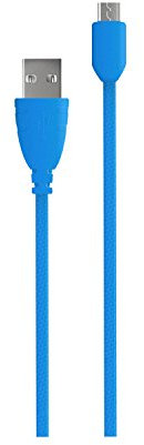 Incredi-Cables INC-MU/U-1 Câble de charge micro USB vers USB pour Android, Samsung S3 S4 S5, HTC One M8, Motorola, PS4, Xbox One
