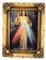 Venerare Wunderschönes gerahmtes Divine Mercy Print – 11,4 x 8,9 cm