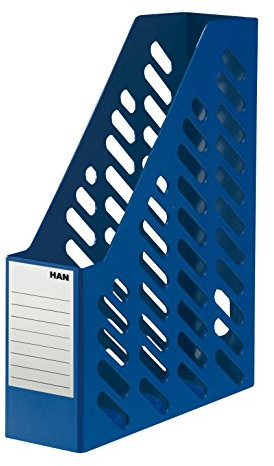 HAN Stehsammler KLASSIK - 2 STÜCK, moderner Stehsammler im zeitgemäßen Design. Funktional, hochwertig und schick bis Format DIN A4/C4, blau, 1600-14