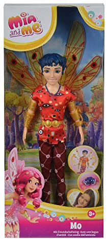Simba 109480091 – Mia and Me neue Puppe Mo mit Glasaugen, Bunt