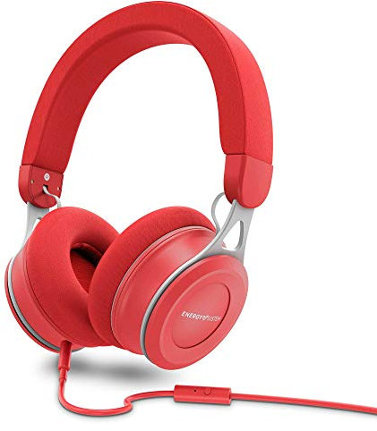 Headphones Urban 3 Mic Red (Deep Bass, Comfortable ear pads ,Metal finishes, Control talk)- Rot