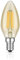 ledscom.de E14 LED Leuchtmittel, Kerze, extra warmweiß (2500 K), 4,1 W, 458lm, goldfarben