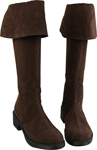 GSFDHDJS Cosplay Stiefel Schuhe for Black Butler Ciel Phantomhive Dark Brown