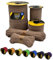 EdcX Paracord 4mm, 35+ Colori Solidi (10m, 15m, 30m, 50m, 100m, 300m) | Ideale per campeggio, sopravvivenza, attività all'aperto | Corda 100% nylon 4 mm| Corda Tattica 550 Tipo III (Tan, 15 m)