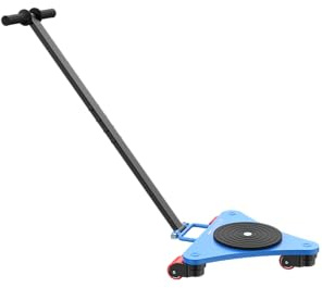 Amarite Machine Skates - Heavy Duty 2t Machinery Skates with 4400lbs Capacity and 3 Swivel Rollers for Warehouse and Workshop Transport - Machine Skate and Equipment Dolly Skate