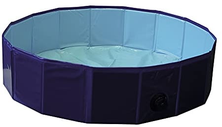 Nobby Piscina per cani Ø 80 x 20 cm, blu