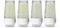 Host Champagne Freeze Kühlbecher, Doppelwandige, isolierte, gefrierbare Weingläser ohne Stiel mit aktivem Kühlgel | mit isoliertem Silikongriff, 4er-Set, 266 ml (9 oz) – Glitzer (10040)