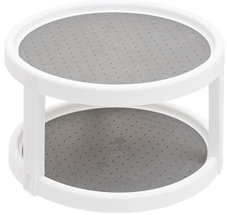 Premier Housewares Two Tier Turntables/Cake Turntable For Frosting Cakes/Cake Decorating Turntable