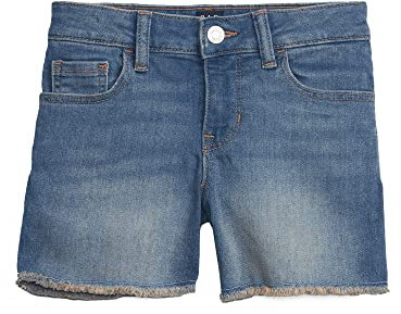 GAP Mid-Rise-Midi-Shorts für Mädchen, Mittlere Waschung, 12