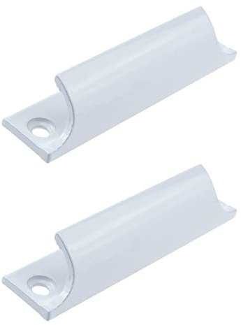 Coshar 2 manijas de elevación para ventana de 3 pulgadas, agujero central, montaje en superficie, manija de gabinete de aleación de aluminio, herrajes para ventana corrediza de cocina, armario, color