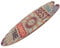 Uonlytech Surfbrett Holzschild Surfbrett-partydekoration Surfbretter Ausgeschnitten Holz Surfbrett Schild Badezimmer Türschild Balkenzeichen Sommer Deko Schild Hölzerne Plakette Strand