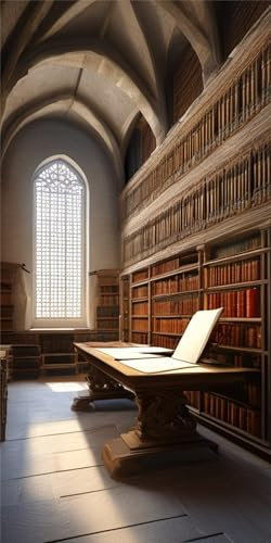 Diamond PaintingKit Complet, DIY Librairie Magique Peinture Diamant Painting Kit Broderie 5D Diamond PaintingNoel Point de Croix Adultes Enfants Décoration Murale d'intérieur60x180cm T-11944