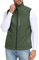 MoFiz Gilet Uomo Outdoor Softshell Casual Sportivo per Trekking e Campeggio - Senza Maniche, Verde-83, XL