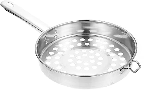 PRETYZOOM Colador De Cocina De Acero Inoxidable Grande Malla Fina Utensilio De Cocina y Resistente Para Escurrir Pasta Verduras