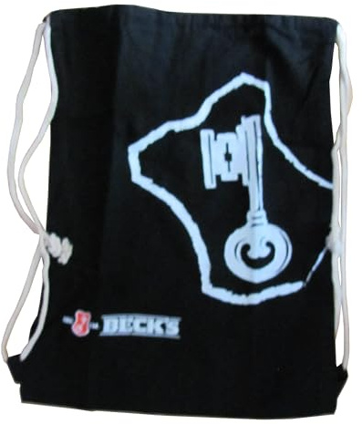 Brauerei Becks - Rucksack - Turnbeutel - Festivalbag - 44 x 33 cm