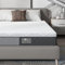 BedStory Matratze 140x200CM, Höhe 18CM, 7 Zonen Memoryschaum Matratze, Mittlere Härte mit Unterstützung, Linderung von Rückenschmerzen, Anti-Allergie, Abnehmbarer Stoffbezug (140x200x18cm)