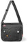 Captain Blues Canvas Messenger Bag for Women & Men, Large Satchel Bag with Zip, Canvas Crossbody Messenger Bags for School, Travel Day Out (Black)
