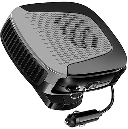 PartyKindom 1 Pc calentador de coche ventilador de calentamiento automático ventiladores portátiles aire termoventilador ventilador calefactor calentador para auto descongelador de coche AbS