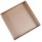 Aprilsunnyzone 11 Inch Carbon Steel Square Baking Tray, 28cm x 28cm Non-Stick, Even Heat Distribution, High Temperature Resistance