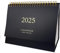 Tischkalender 2025, Tischkalender 2025 Wrendale Kalender 2025 Akademischer Kalender für Schule, Büro, Zuhause, Schreibtisch (Schwarz)