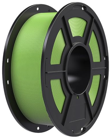 ANYCUBIC PLA Filament 1,75mm, Refill PLA und Spool Kit, 3D Drucker Filament PLA, Vakuumverpackung, Intelligente Identifikation, 1KG Spring Leaf Grün