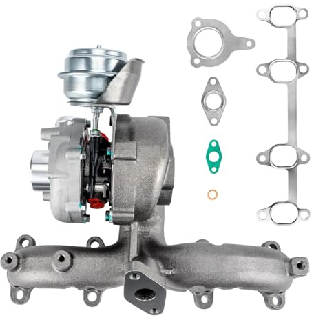 Fesuda Turbolader 713673 Turbocharger Ersatz für Audi A3 (8L1) 1996-2001, Skoda Octavia I 1996-2010, VW Golf Iv (1J1)/ Variant (1J5) 1997-2006