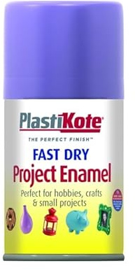 SuperGift.com Fast Dry Project Enamel Spray Paint, Perfect for Hobbies and Crafts (Lavender, 100ml)