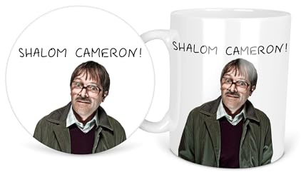 Name Shalom Friday Wilson Night Jim Dinner Name Personalised Personalized Ceramic Coffee Mug 11oz Durham Tea Mug Gift Set Round Square Coaster Cup Handle Dishwasher Safe Custom Printed Design