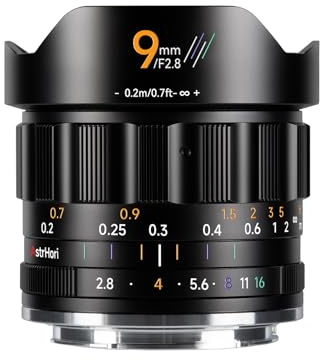 AstrHori 9 mm F2.8 APS-C Ultraweitwinkelobjektiv manuell for Nikon Z Kameras spiegellose Z6,Z7,Z50,Z5,Z6II,Z7II