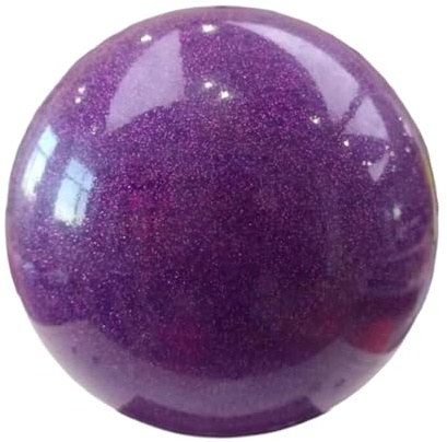 Baoblaze Rhythmische Gymnastikball-Übungen, Rhythmischer Ball 18 cm, Körpertechniken für Tanzübungen, Stabilitätstraining, Fitnessstudio, Violett