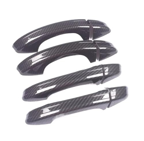 Baguette décorative de poignée de Porte Compatible avec VW Golf MK6, 6, 7, MK7.5, MK7, GTIR - Accessoires de décoration pour poignées de Porte extérieures (MK6 sans capteur)
