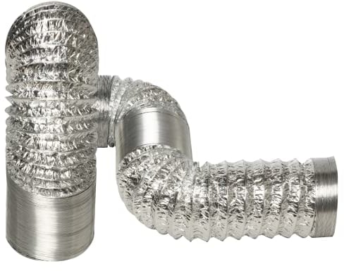 STERR Tubo flessibile per condotte di ventilazione 150 mm x 3 m - Tubo di scarico - Tubo flessibile per riscaldamento e raffreddamento - Ventilazione e condizionamento dell'aria - ALD150_3