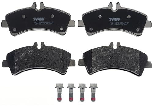 TRW GDB1699 Bremsbelagsatz 4-Teilig für Volkswagen Crafter 30-50 Kasten (2E_) 2006-2016 Hinterachse und Andere Fahrzeuge