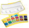 Pelikan 724575 - Deckfarbkasten ProColor, 12 Farben, inkl. 1 Tube Deckweiß, gelb