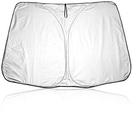 LFOTPP RAV4 Auto Sonnenschutz für Frontscheibe Innen, Windschutzscheibe Sonnenblende Faltbare Sonnenschutzfolie Zubehör