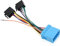 Adattatore cablaggio stereo radio ISO, Sostituzione del connettore del lettore CD, cablaggio del cavo dell'autoradio ISO, adattatore del connettore dello stereo, kit di sostituzione del connettore