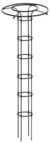 Jimtuze Treillis pour Plant Grimpantes Jardin Haut pour Plant Grimpantes Treillis D'Obélisque Tour Jardin Support d'escalaMétal Antirouille pour Plant D'Intérieur D'Extérieur Légumes