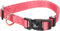 Flamingo Collier Chien Noekie Rose XS 20-35cm x 10mm - Réglable en continu avec Boucle à clic