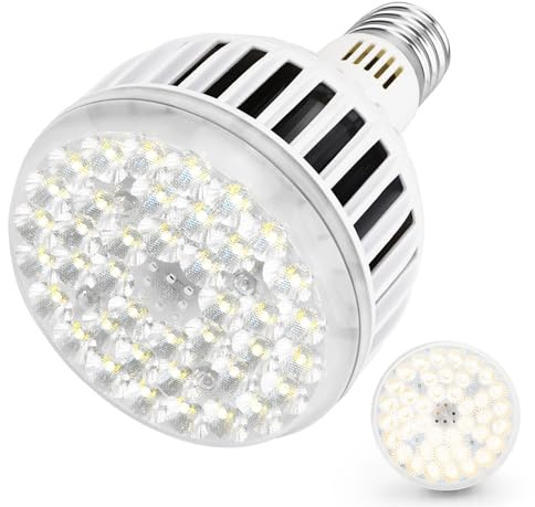 Pflanzenlampe LED Vollspektrum Grow Light – Hoher PPFD für Hydroponik, Indoor-Garten, Blumen und Gemüse | Ideal für Keimung, Wachstum & Blüte | Energiesparend