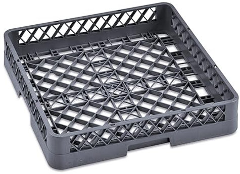 Lot de 8 paniers universels pour lave-vaisselle Gastro à mailles grossières, 50 x 50 x 10 cm, Dish Rack 98